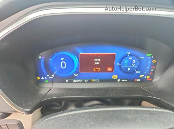 1FMCU0DZ1LUB65557 2020 FORD ESCAPE White Սարքավորումների վահանակի տեսք