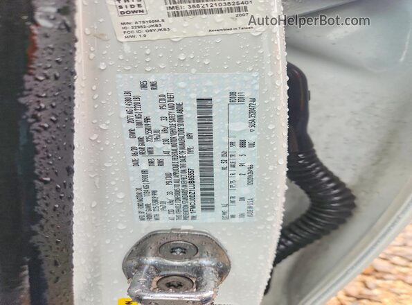 1FMCU0DZ1LUB65557 2020 FORD ESCAPE White Շարժիչի բաժամունքի տեսք