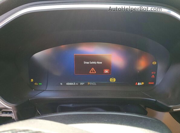 1FMCU0DZXLUA57180 2020 FORD ESCAPE Teal Instrument cluster view