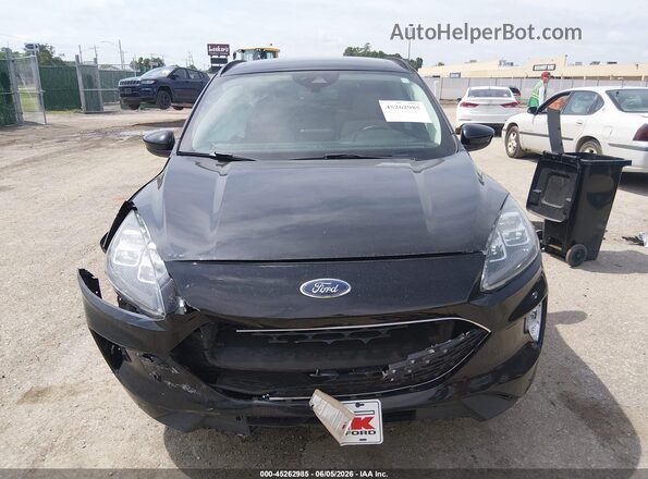 1FMCU0DZXMUB14169 2021 FORD ESCAPE Black Widok zestawu wskaźników