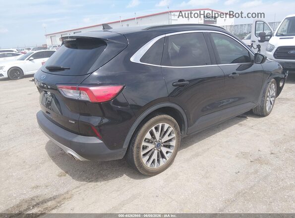1FMCU0DZXMUB14169 2021 FORD ESCAPE Black Tył prawy