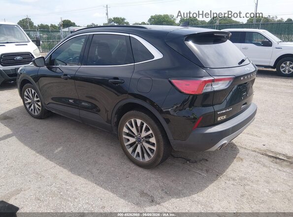 1FMCU0DZXMUB14169 2021 FORD ESCAPE Black Tył lewy