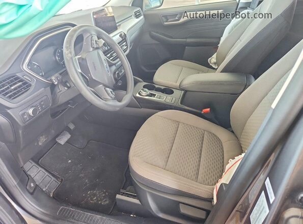 1FMCU0EZ2NUB33654 2022 FORD ESCAPE Gray Вид салону спереду