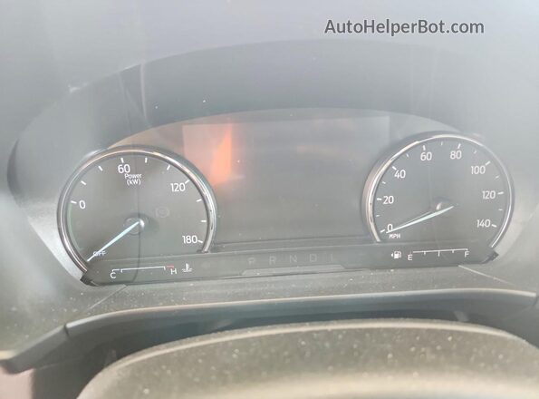 1FMCU0EZ2NUB33654 2022 FORD ESCAPE Gray Вид щитка приладів