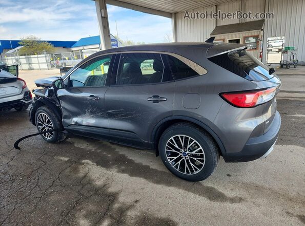 1FMCU0EZ2NUB33654 2022 FORD ESCAPE Gray Задня ліва чверть
