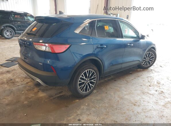 1FMCU0EZXNUB04953 2022 FORD ESCAPE PHEV Blue Trasero derecho