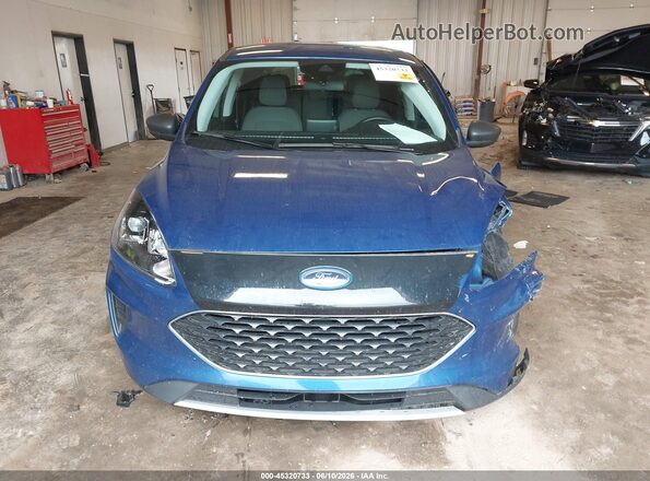 1FMCU0EZXNUB04953 2022 FORD ESCAPE PHEV Blue Vista del cuadro de instrumentos