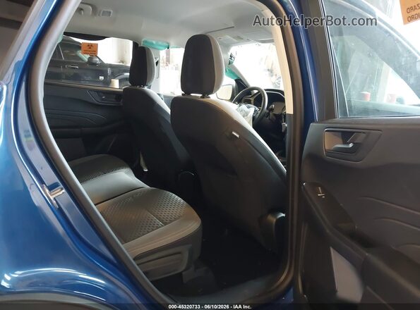 1FMCU0EZXNUB04953 2022 FORD ESCAPE PHEV Blue Vista de la etiqueta del VIN