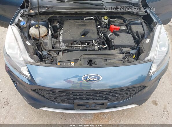 1FMCU0F60LUB90999 2020 FORD ESCAPE Синий Вид сзади