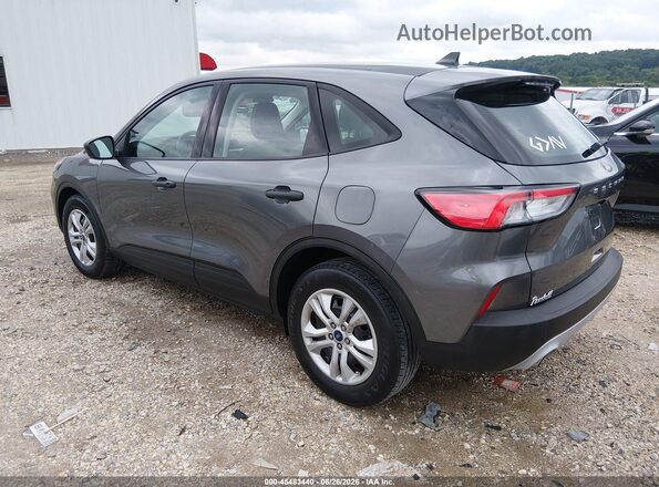 1FMCU0F60MUA53658 2021 FORD ESCAPE Серый Задняя левая четверть