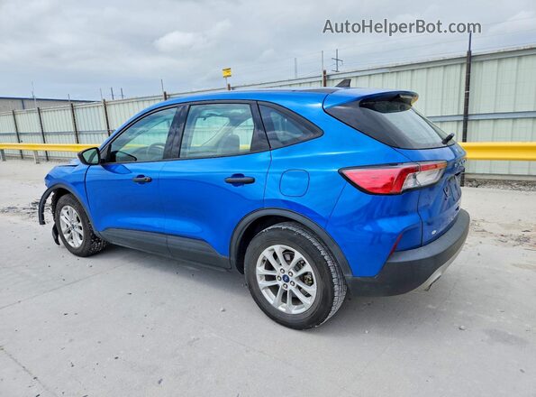 1FMCU0F61LUC13528 2020 FORD ESCAPE Blue Rear left