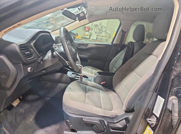 1FMCU0F61LUC50630 2020 FORD ESCAPE Black Front interior view