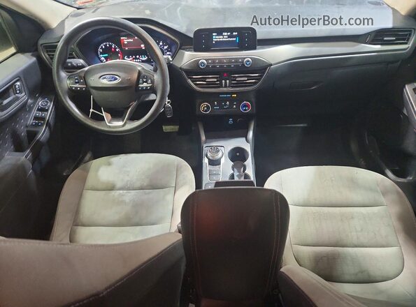 1FMCU0F61LUC50630 2020 FORD ESCAPE Black Dashboard view
