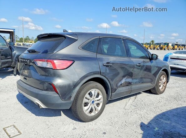 1FMCU0F61LUC75852 2020 FORD ESCAPE Gray Trasero derecho
