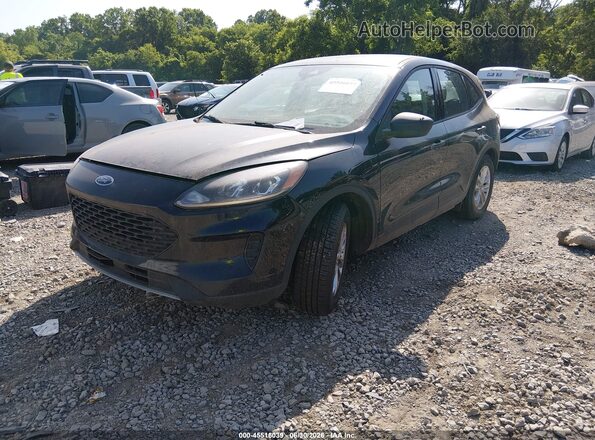 1FMCU0F61MUA99323 2021 FORD ESCAPE Black Front left