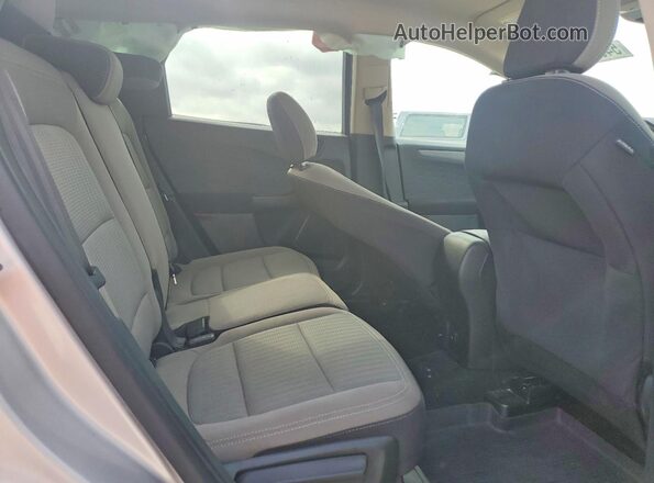 1FMCU0F65LUB73468 2020 FORD ESCAPE Silver Rear seats view