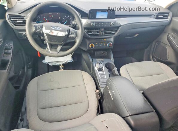 1FMCU0F65LUB73468 2020 FORD ESCAPE Silver Dashboard view