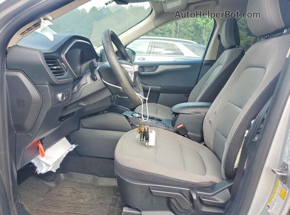 1FMCU0F65LUB73468 2020 FORD ESCAPE Silver Front interior view