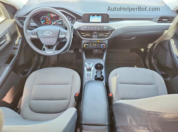 1FMCU0F65NUB57256 2022 FORD ESCAPE White Dashboard view