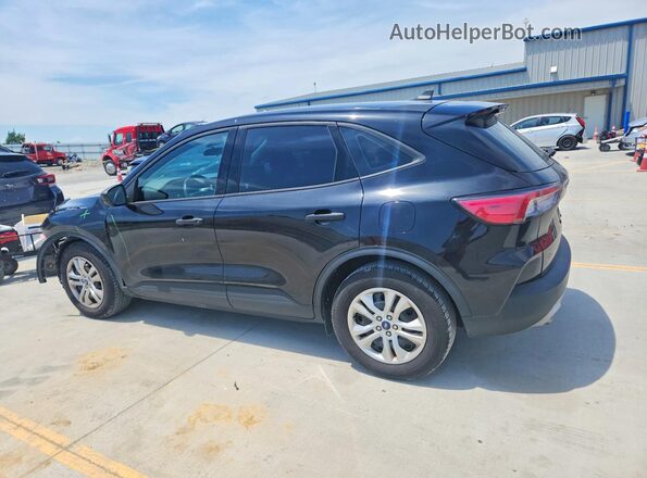 1FMCU0F66MUA06649 2021 FORD ESCAPE Black Rear left