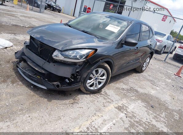1FMCU0F67LUC48994 2020 FORD ESCAPE Silver წინა მარცხენა ხედი სამი მეოთხედიდან