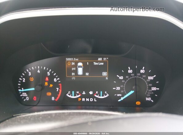 1FMCU0F67LUC48994 2020 FORD ESCAPE Silver უკანა სავარძლების ხედი