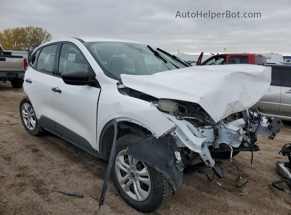 1FMCU0F68LUB67292 2020 FORD ESCAPE Белый Передняя правая четверть