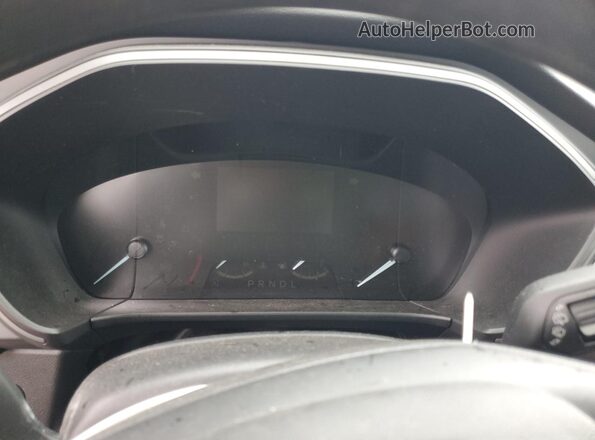 1FMCU0F68LUB67292 2020 FORD ESCAPE Белый Вид щитка приборов