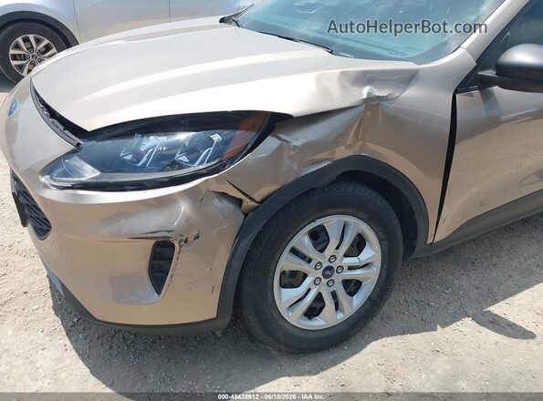 1FMCU0F68LUB90894 2020 FORD ESCAPE Желто-коричневый Вид спереди