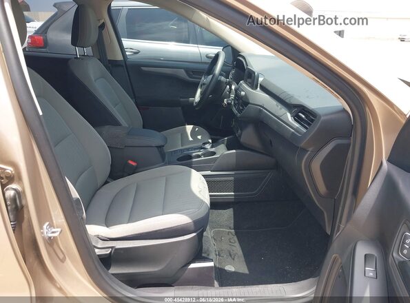 1FMCU0F68LUB90894 2020 FORD ESCAPE Желто-коричневый Вид салона спереди