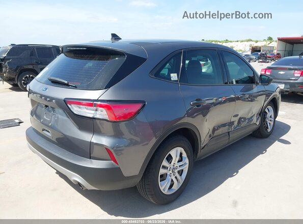 1FMCU0F68MUA06166 2021 FORD ESCAPE Gray Tył prawy