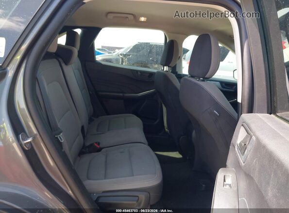 1FMCU0F68MUA06166 2021 FORD ESCAPE Gray Widok naklejki z numerem VIN