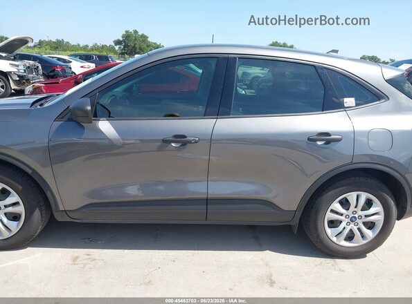 1FMCU0F68MUA06166 2021 FORD ESCAPE Gray Widok wnętrza 360 stopni
