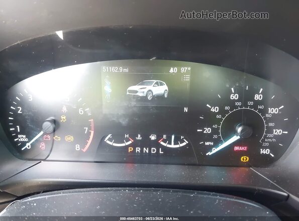 1FMCU0F68MUA06166 2021 FORD ESCAPE Gray Widok tylnych siedzeń