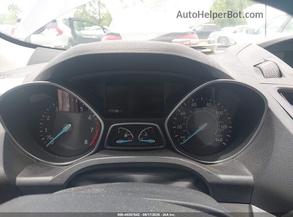 1FMCU0F70HUA47650 2017 FORD ESCAPE Gray Widok tylnych siedzeń