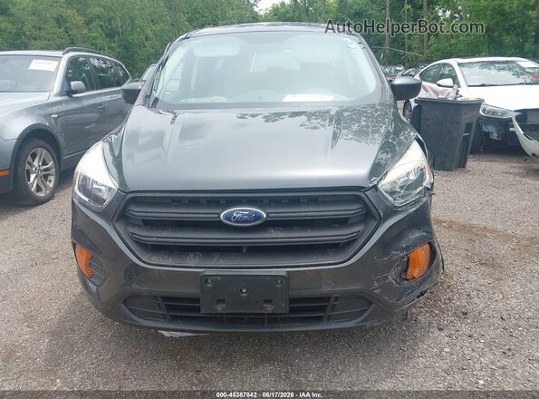 1FMCU0F70HUA47650 2017 FORD ESCAPE Gray Widok zestawu wskaźników