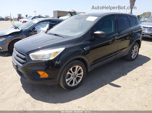 1FMCU0F70HUE24090 2017 FORD ESCAPE Black Vista tres cuartos delantera izquierda