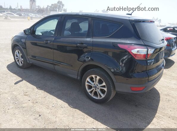 1FMCU0F70HUE24090 2017 FORD ESCAPE Black Trasero izquierdo