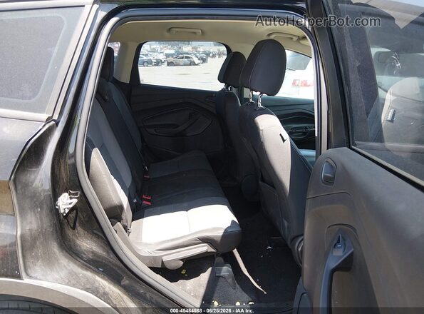 1FMCU0F70HUE24090 2017 FORD ESCAPE Black Vista de la etiqueta del VIN