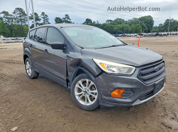 1FMCU0F70HUE35221 2017 FORD ESCAPE Gray Передня права чверть