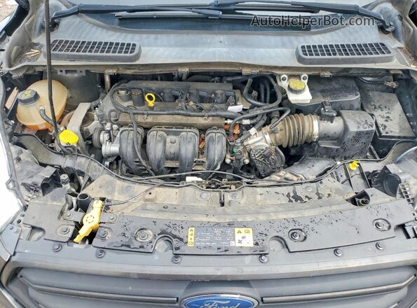 1FMCU0F70HUE35221 2017 FORD ESCAPE Gray Вид задньої частини салону