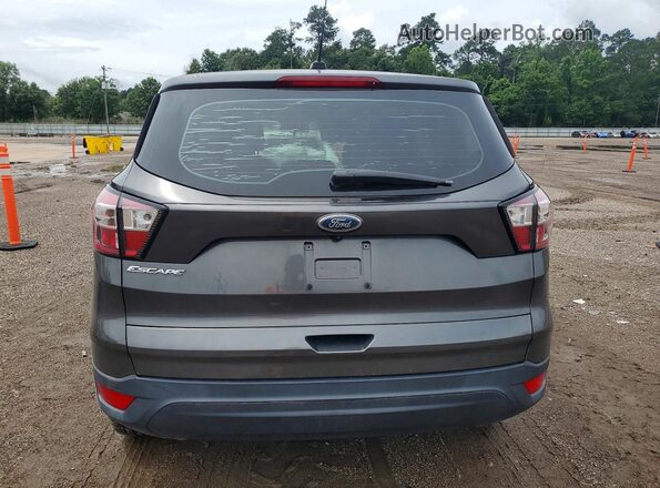 1FMCU0F70HUE35221 2017 FORD ESCAPE Gray Вид ззаду