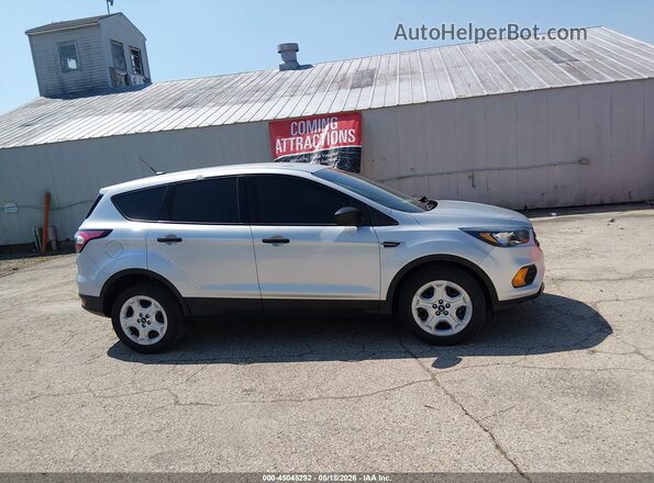 1FMCU0F70JUD08393 2018 FORD ESCAPE Silver 