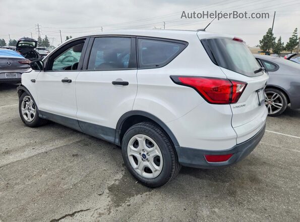 1FMCU0F70KUC34765 2019 FORD ESCAPE White Rear left