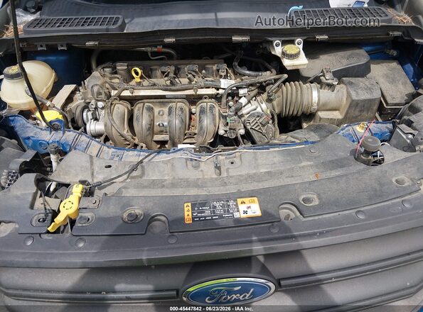 1FMCU0F70KUC45295 2019 FORD ESCAPE Blue Հետևի տեսք