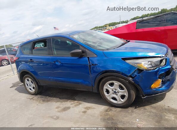 1FMCU0F70KUC45295 2019 FORD ESCAPE Blue Սալոնի հետևի տեսք