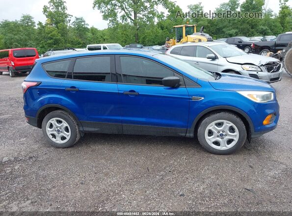 1FMCU0F71HUD17484 2017 FORD ESCAPE Blue Widok wnętrza 360 stopni