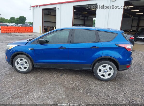 1FMCU0F71HUD17484 2017 FORD ESCAPE Blue 