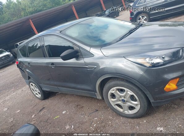 1FMCU0F71JUA06644 2018 FORD ESCAPE Черный Вид задней части салона