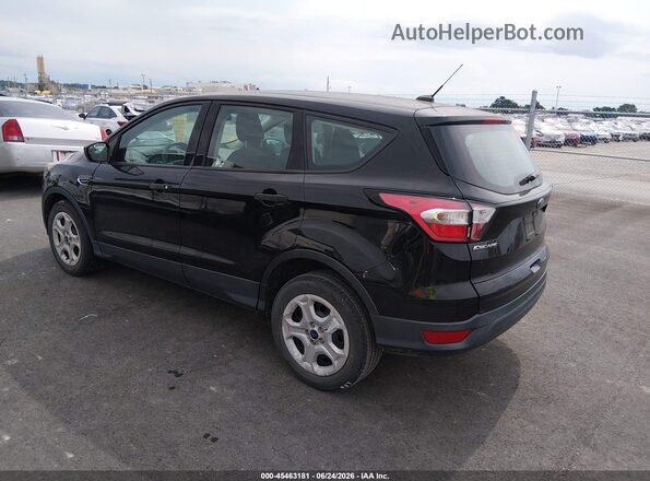 1FMCU0F71JUA29549 2018 FORD ESCAPE Черный Задняя левая четверть